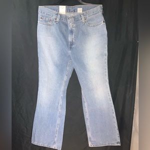Women Levi Boot Cut 515 Jeans Size medium 14 Petite ~Low Rise ~ Slim Thigh